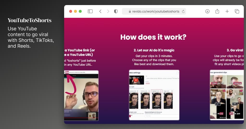 YouTube to Shorts — cover